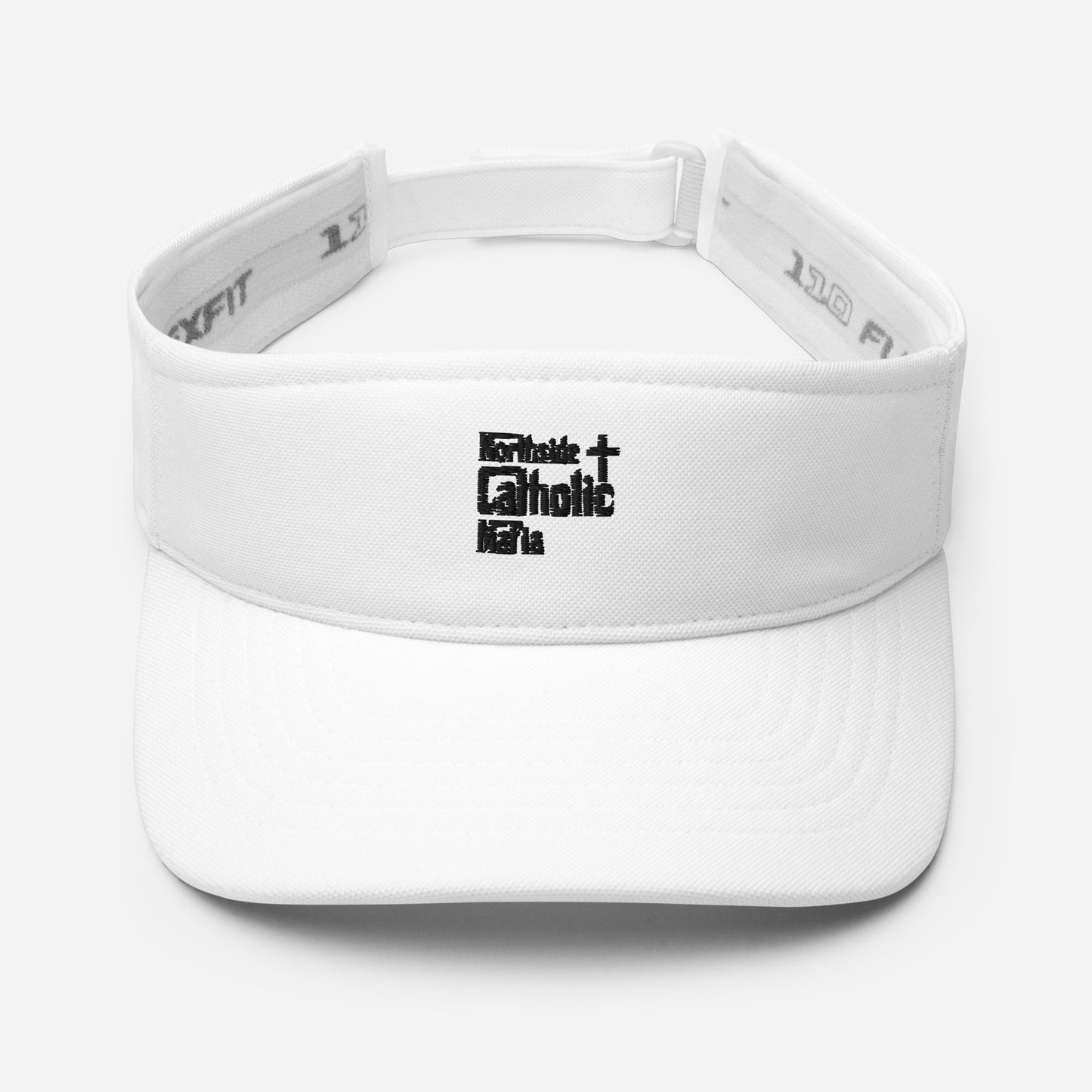 Visor: Northside Catholic Mafia (Black Font)