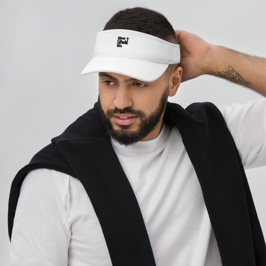 Visor: Southside Catholic Mafia (Black Font)